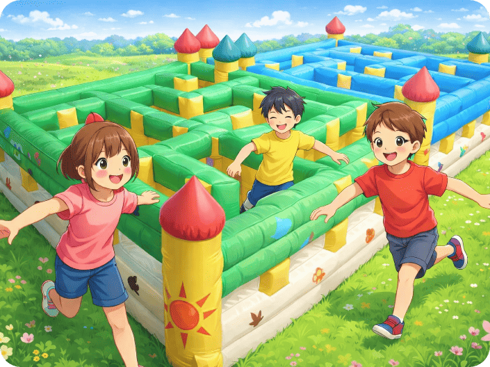 ふわふわ迷路